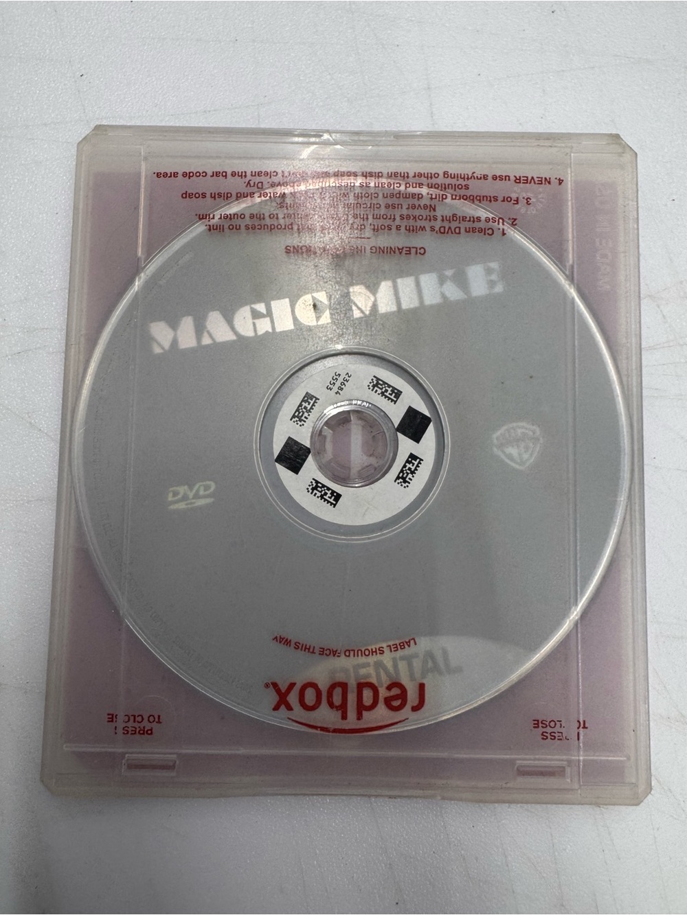 Magic Mike (DVD, 2012) Disc Only Tested, Working